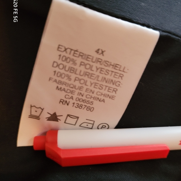 (4X) Black and Pink sleeveless dress - Picture 2 of 3